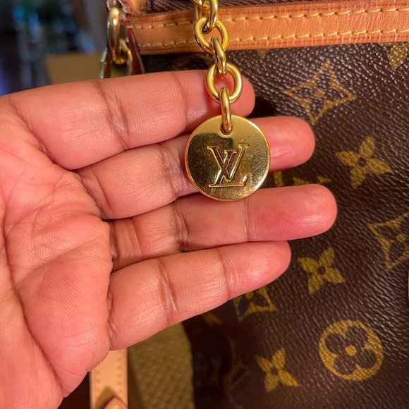 Authentic LV Monogram Palermo  Tote with Shoulder Strap - Picture 16 of 17